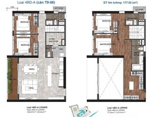 Chỉ 67tr/m2 | 4pn 177m2 giá 12 tỷ (lộc lá cho khách chốt nhanh), gọi em xem dự án & chọn căn ưng ý