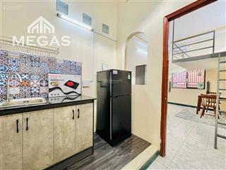 Căn hộ mini duplex đầy đủ tiện nghi, máy giặt riêng, tách bếp, cửa giếng trời ngay hồng bàng q6
