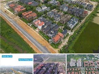 Biệt thự phương viên  giá tốt tháng 10/2024 view hồ + sân golf trung tâm dự án mailand hanoi city