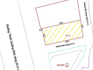 Bán 2 lô đất mặt tiền thích quảng đức phước hải nha trang, sổ hồng chốt giá tốt