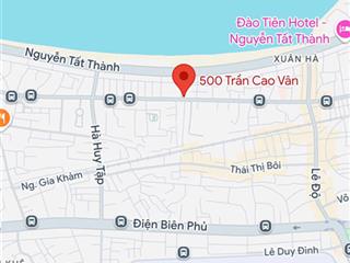 Bán nhà 2 mặt tiền đường trần cao vân, dt 5x19m, khu sầm uất, giá 9 tỷ 3 tl