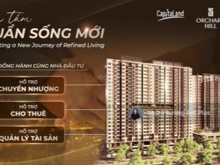 Capitaland mở bán đợt 1 căn hộ orchard hill  sycamore. booking trực tiếp cđt được chiết khấu 100tr