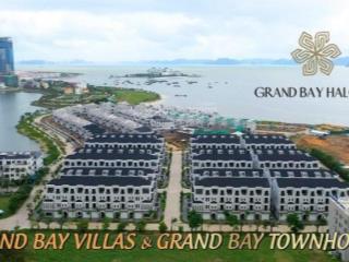 Chỉ với 8 tỉ sở hữu căn lk shophouse gần hồ dự án grand bay towhouse