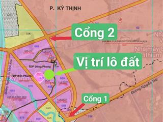 Bán đất đông phongkỳ thịnh ngay cổng vinfast 100% thổ cư, phù hợp xây nhà trọ, chỉ hơn 4 triệu/m2