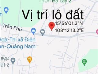 Bán đất hà tây 2 đường ô tô 105m2 cách đường 33 trần phú 20m giá rẻ