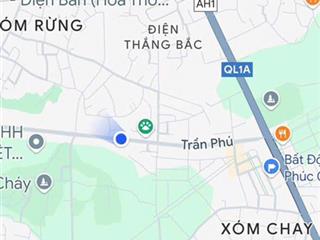 Chính chủ cần bán đất đường trần phú đường rộng 33m vị trí gần quốc lộ 1a dt đất 150m2 giá rẻ