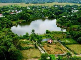 Chủ thiện chiến bán mảnh đất đẹp view hồ khoáng bưởi  cư yên  lương sơn