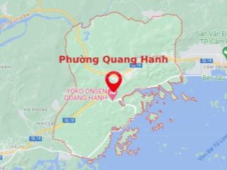 Đất tại tổ 1, khu 3a, phường quang hanh, tp cẩm phả, tỉnh quảng ninh