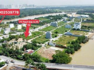 Bán lô đất 77.7m2 ngay dự án đảo kim cương, long thuận q9, giá 3 tỷ