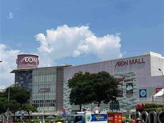 Aeon tân phú, 116m2 (6,3m x 18,5m), 2 tầng, 6pn, vuông a4, hẻm xe tải.