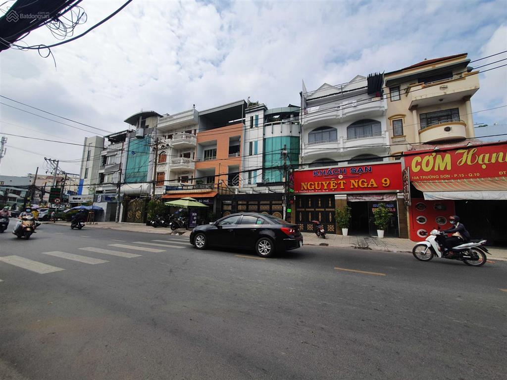 Chính chủ bán siêu biệt thự mặt tiền 1113 ghép 14 lô a đường trường sơn q.10 14x25m giá 98 tỷ tl