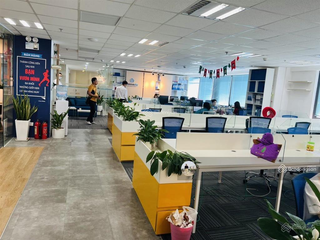 Nhượng văn phòng thuê 200m2 cắt từ 80m2 sẵn nội thất có thể lấy hapulico vũ trọng phụng