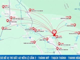 Bán lô đất thanh hóa ngay gần đường quốc lộ 217b giá chỉ từ 155 triệu/lô