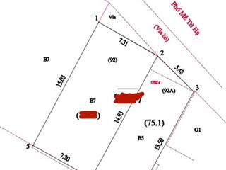 Cần bán ngay căn nhà siêu víp mặt phố khu đô thị mễ trì 75 m2 5 tầng thông sàn  lô góc thang máy