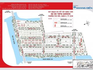 Đất nền dự án topia, lô nhà phố 6x19, đông nam, giá 53 tr/m2...  0919 009 *** mr. quang