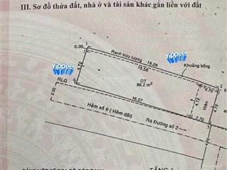 Nhà nát tiện xây mới, sát mặt tiền đường ích thạnh, phường trường thạnh, dt92m2, chỉ 4 tỷ 45.