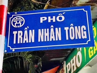 Bán mặt phố trần nhân tông , hai bà trưng . dt 232m2 2t mặt tiền 6.2m. giá 159 tỷ.  0383 426 ***