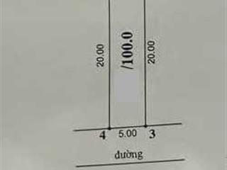 Nhanh thì còn, lô đất tái định cư 100m2 full thổ, hai mặt đường tại phú mãn. giá chỉ hơn 2 tỷ