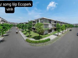 Bán biệt thự song lập ecopark vinh giá tốt