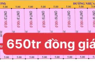 Bán 10 lô f0 mặt tiền đường nhựa y hình cực hót tại thanh bình, trảng bom, đồng nai giá 650trieu