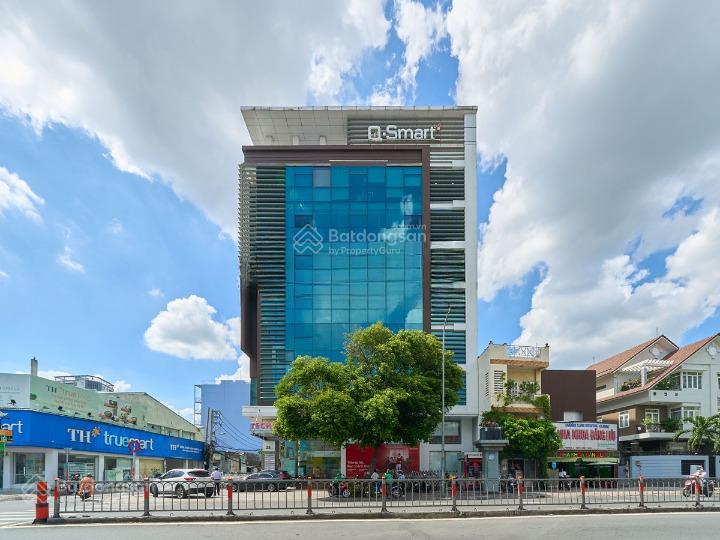 Cho thuê tòa nhà phan đăng lưu, phường 6, bình thạnh. dt 20x25m. hầm trệt 7 lầu thang máy