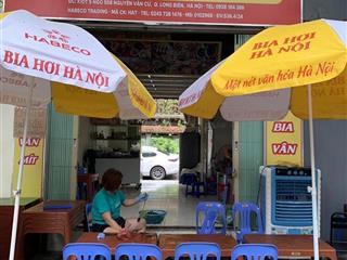 Cho thuê lại cửa hàng 2 mặt tiền tại ngõ 558 ki ốt số 5 Nguyễn Văn Cừ, Quận Long Biên, Hà
