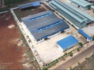 Chuyển nhượng cụm kho xưởng 10300m2 kcn trà đa pleiku gia lai, kho 3000m2, điẹn áp mái 500kw