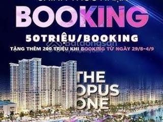 Nhận booking the opus one sản phẩm top 1 tại khu đô thị vinhomes grand park