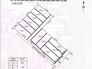 Bán lô đất 618m2 mặt đường trực cát gần ngã 4 bùi viện, ngang 12.8m cạnh ngõ chia lô cực đẹp