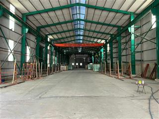 Kho xưởng 1.850m2 có pccc, điện 3 pha và cẩu trục, đường quốc lộ 91b nguyễn văn linh, lộ container