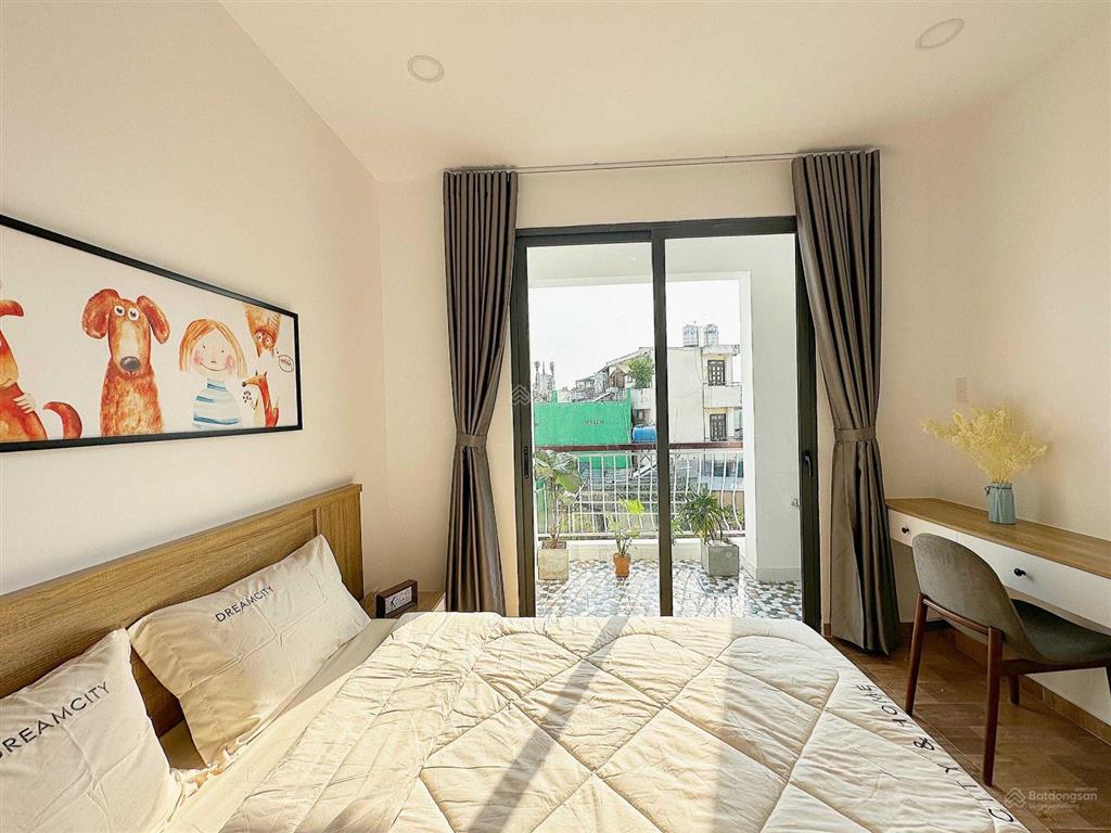 Thuê ch 2pn balcony full nt mới 100% full nt cao cấp, chu văn an, gần nơ trang long, bình thạnh