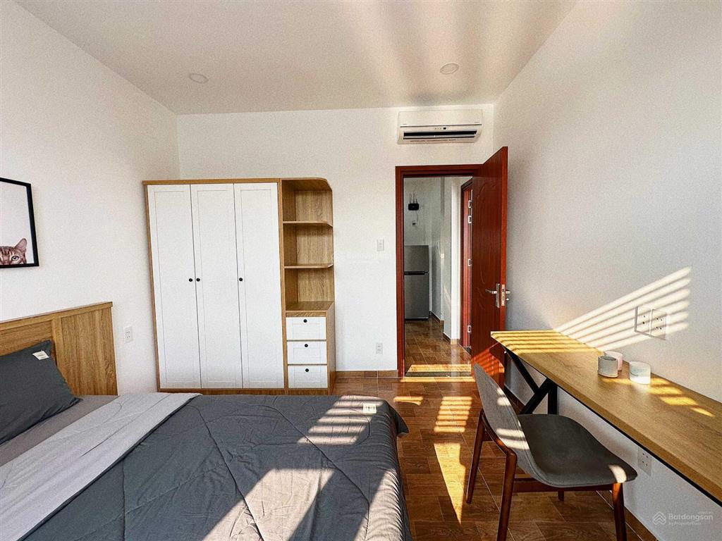 Thuê ch 2pn balcony full nt mới 100% full nt cao cấp, chu văn an, gần nơ trang long, bình thạnh