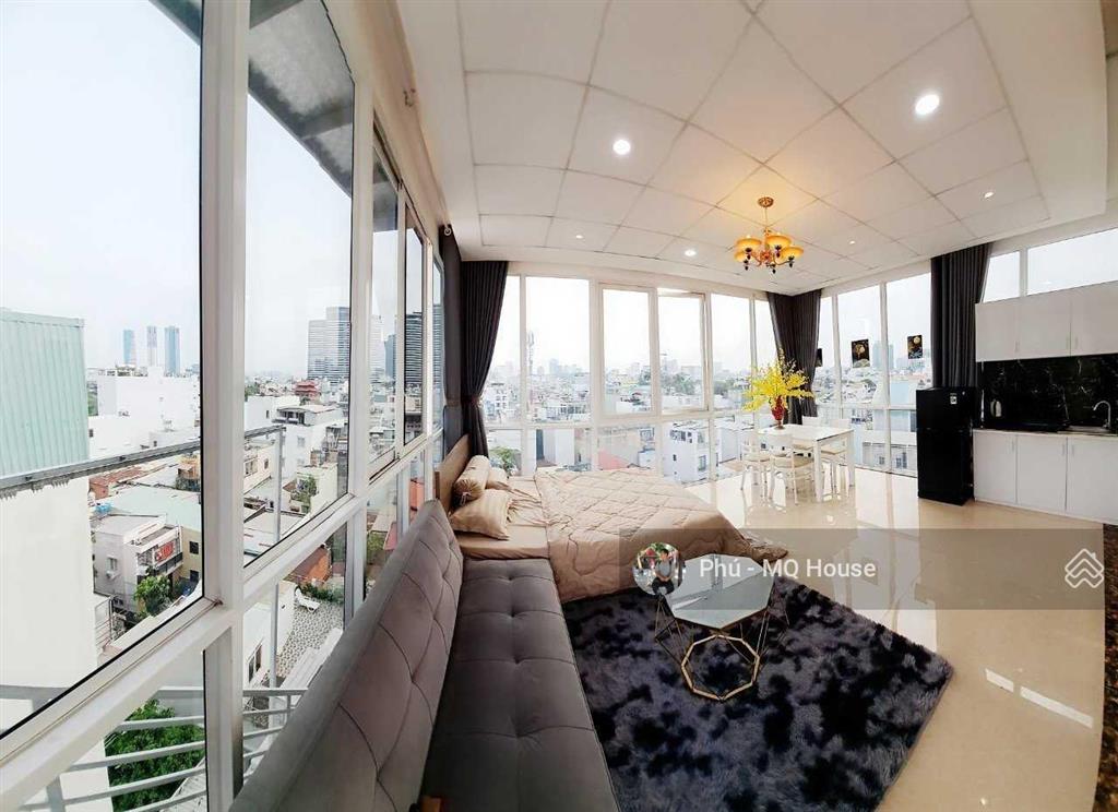 Ch 2pn balcony full nt ngay ngô tất tố view landmark gần cầu thị nghè q1