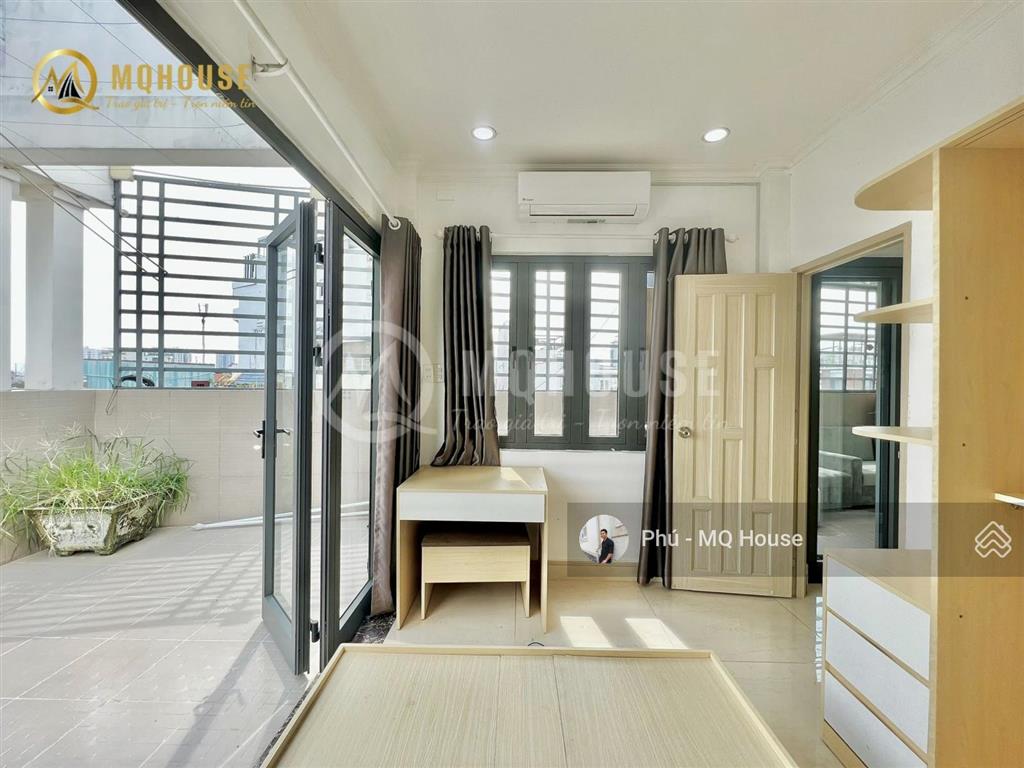 Penthouse 2pn balcony full nt  coop nguyễn kiệm  cv gia định  ngã tư phú nhuận  có tm, tv, mgr