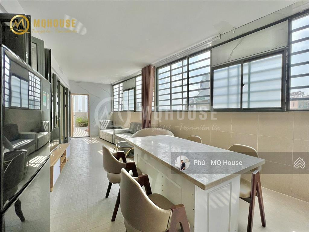 Penthouse 2pn balcony full nt  coop nguyễn kiệm  cv gia định  ngã tư phú nhuận  có tm, tv, mgr
