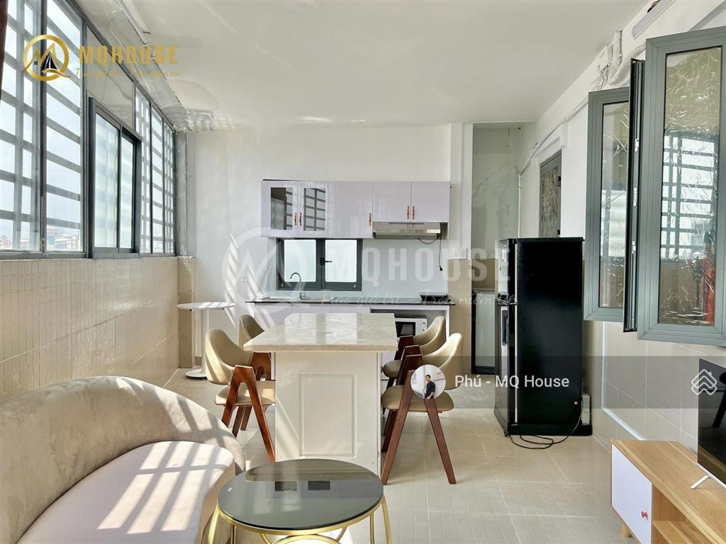 Penthouse 2pn balcony full nt  coop nguyễn kiệm  cv gia định  ngã tư phú nhuận  có tm, tv, mgr
