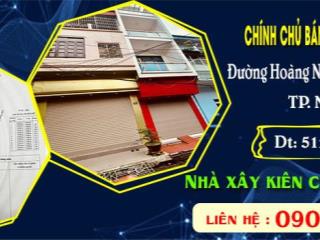 Chính chủ cần bán nhà mặt tiền vị trí đẹp tại Đường Hoàng Ngân, tp. Nam Định