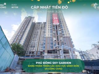 Căn hộ sky garden của tập đoàn phú đông, nhận nhà ở ngay, chỉ cần thanh toán 330 triệu