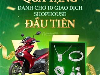 Bán shophouse 10 toà căn hộ sầm uất nhất biển đà nẵng. kèm 100 căn hộ thương mại giá cực ưu đãi