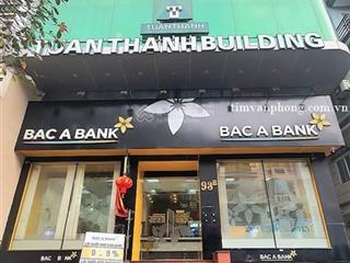 Bán tòa building mặt tiền  nguyễn văn trỗi & dt 9m x 16m 8 tầng  giá  49 tỷ