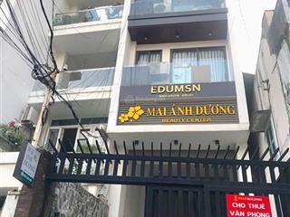 Cho thuê văn phòng quận 3, đường trần quang diệu, dt 35m2, 80m2