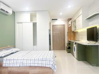Cho thuê căn hộ studio full nội thất tinh tế, tối giản, đầy đủ công năng, khu an ninh 24/7, vhgp q9