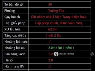 Bán đất đường 8, thủ đức, giá 4,9 tỷ, diện tích 84m2, mặt tiền 4,1m