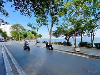 View hồ tây, mặt phố trích sài, tây hồ, dt 62 m, 5 t, mt 6.1 m, giá 61 tỷ 8, lô góc, 3 thoáng, đc