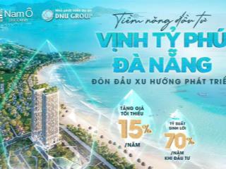 Chỉ 50 triệu booking ngay căn hộ mặt biển sở hữu lâu dài tại đà nẵng  nhận ngay 3 chỉ vàng