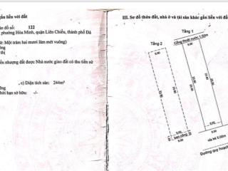 Bán nhà mặt tiền đường 10,5m đồng xoài, liên chiểu, đà nẵng giá chỉ 4.650 tỷ