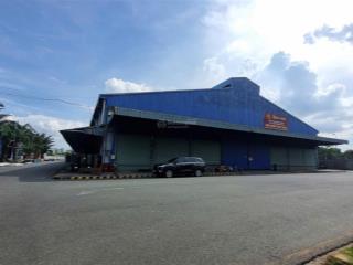 Cho thuê kho xưởng 18.000m2 (xd 13.000m2) ở mỹ yên, bến lức. đường container tự do, pccc tự động