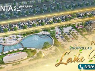 Chính thức mở bán siêu phẩm shopvillas lake view  biệt thự view hồ, phiên bản giới hạn. chỉ 18 căn