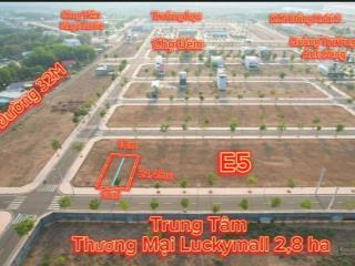 1 cặp 10m đối diện trung tâm thương mại luckymall 2,8 ha . giá bán ngộp , tiềm năng ,đột phá.