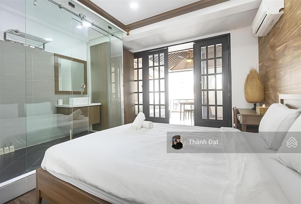 Căn hộ lê thị hồng gấm q.1, 1pn balcony sân vườn  dt 42m2, gần chợ bến thành & ngã sáu phù đổng
